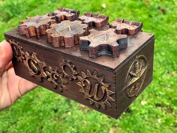 Steampunk Puzzle Box