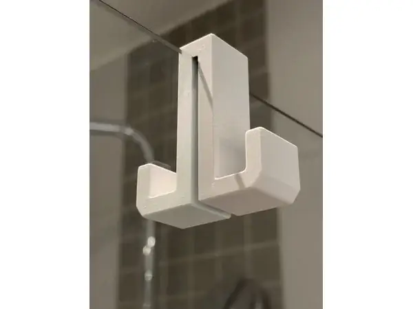 Shower cubicle two-sided hook - different sizes 6/8/10/12/14/16mm