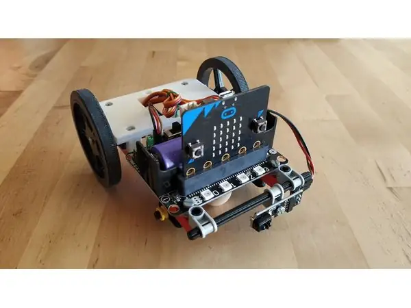 Microbit + Lego robot