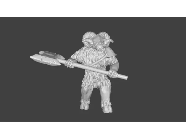 Foxmen: Minoaries / Minotaur Miniature