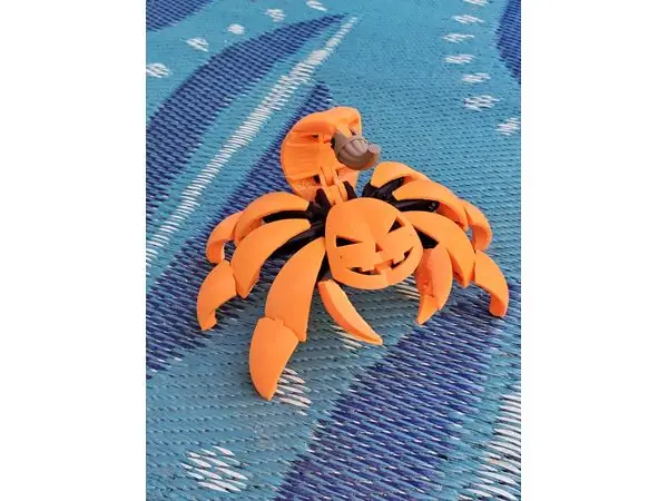 Halloween Scorpion Pumpkin