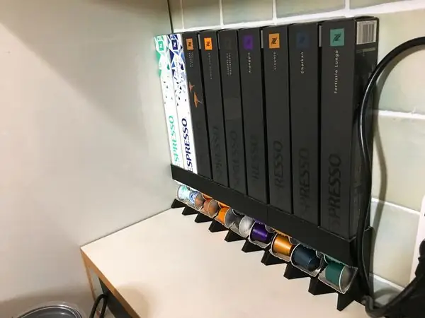 Dust-free Nespresso Capsule Holder
