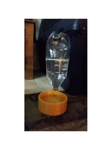 Gravity Feed Dog Water Bowl