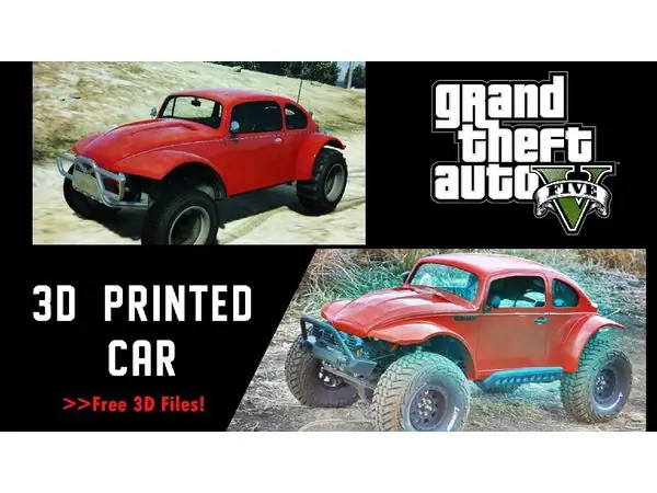 Rc Bodyshell -GTA V- BF Injection 313mm