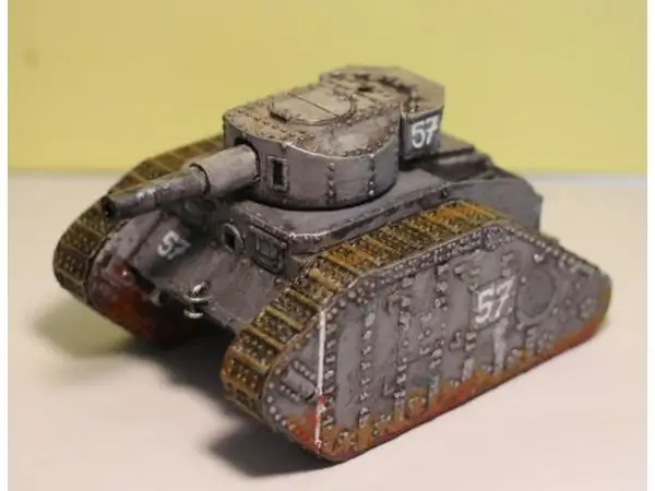 28mm Pugnator tank - work in progress