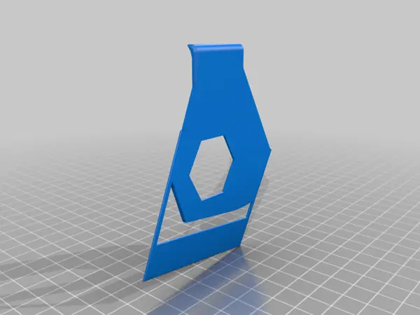 Logitech G502 hero bottom plate with thumbrest and pinkyrest
