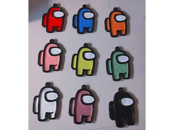 Among Us Keychain