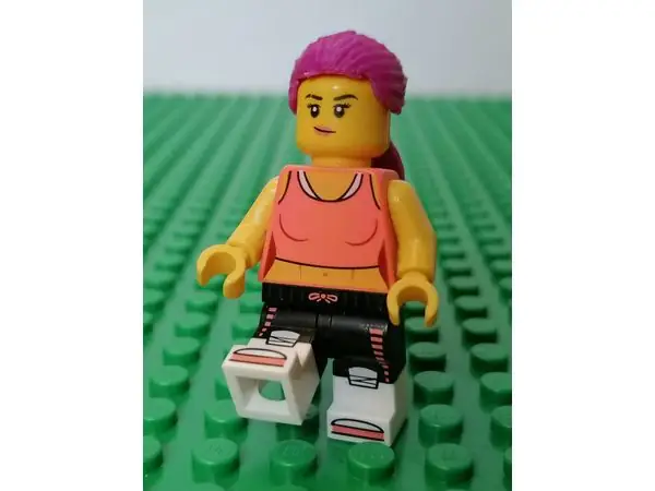 LEGO compatible Hair with braid