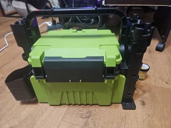 Rod Holder for Trout Fishing Tackle Box