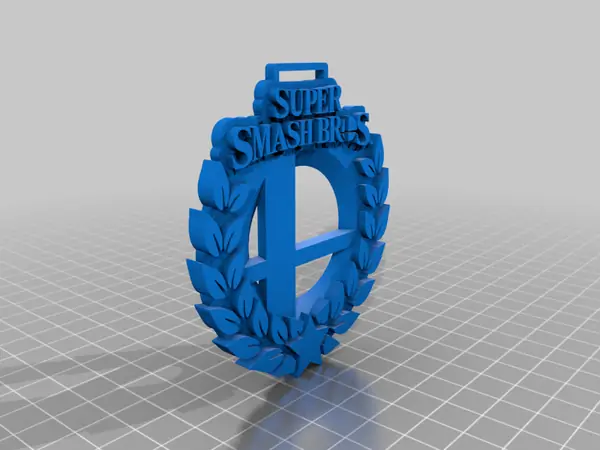 Super Smash Bros tournament medal