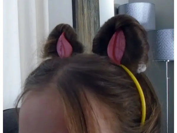 Cat Ears using your own hair