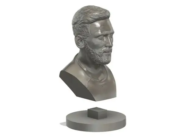 Lionel Messi Bust, 2 Pieces