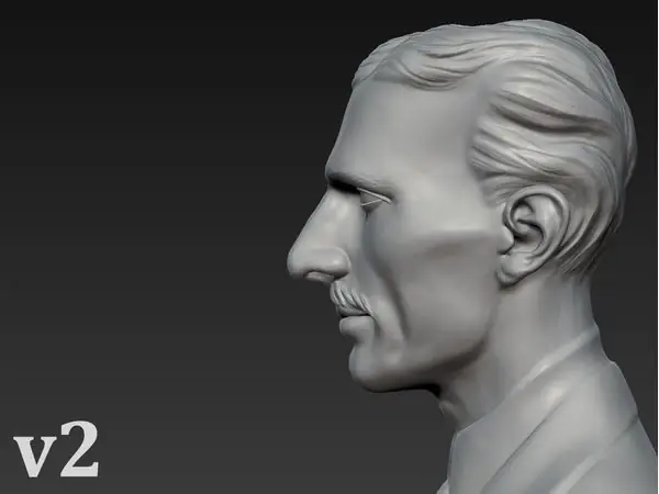 Bust of Nikola Tesla