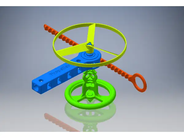 Propeller & Spinning Top Launcher
