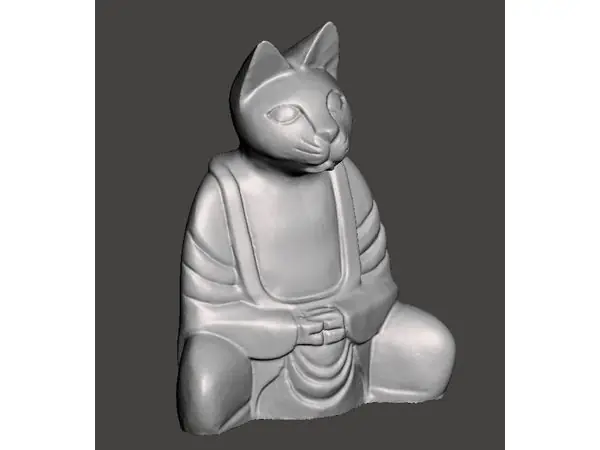 Buddha Cat, Stone, Egyptian Cat, Sphynx, Desktop