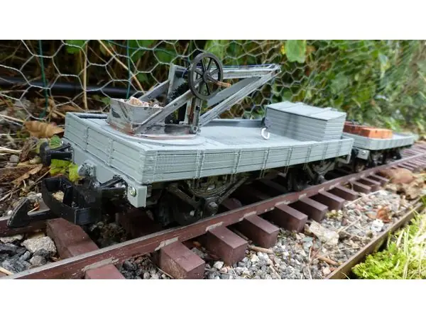 crane wagon scale 1:32 gauge 1