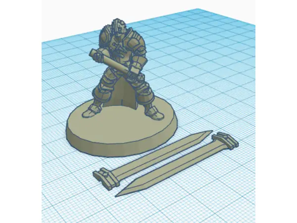 Guts (Berserk) Miniature 28mm