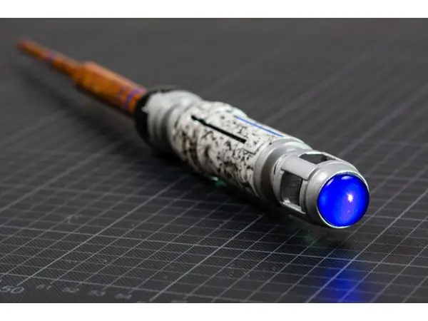 Sonic Screwdriver Wand 2 - The FDM Redux