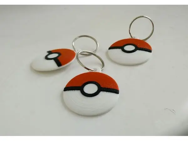Poke Ball - Pokemon ball Key Chain