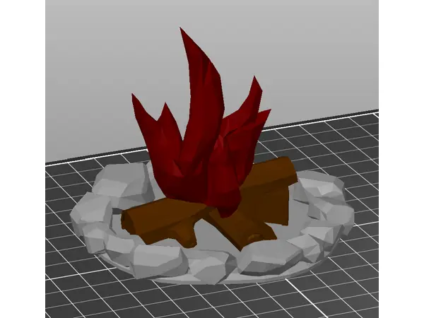 Fire Pit corrected (Print In Place)