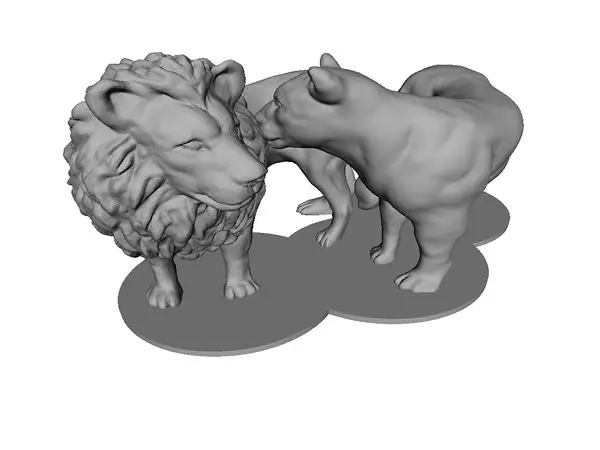 Lion and Lioness