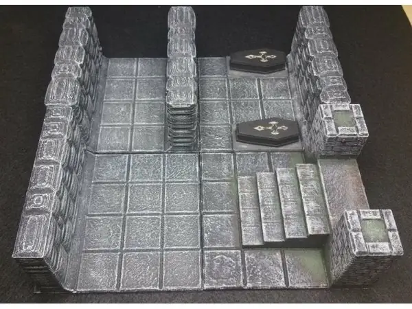 DnD Castle Ravenloft - Basic 4 x 4 Tile