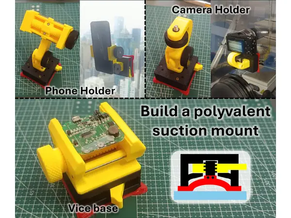 Suction cup base