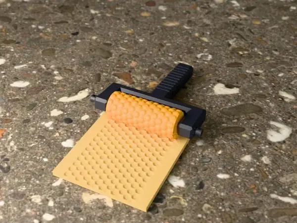 Honeycomb Texture Roller, 3D Printable STL