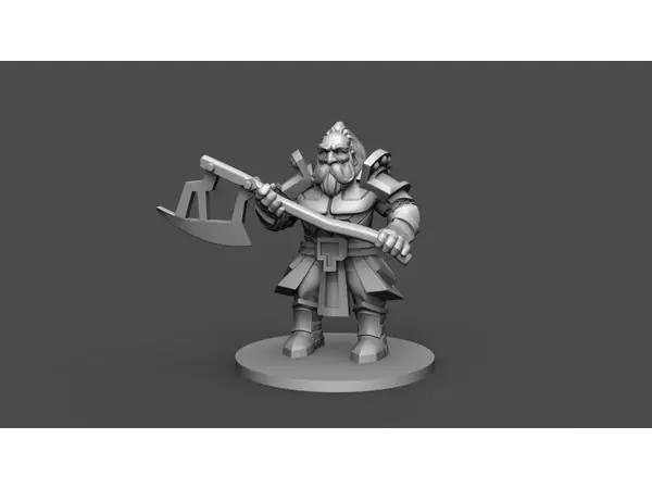 Dwarf Warrior Mini
