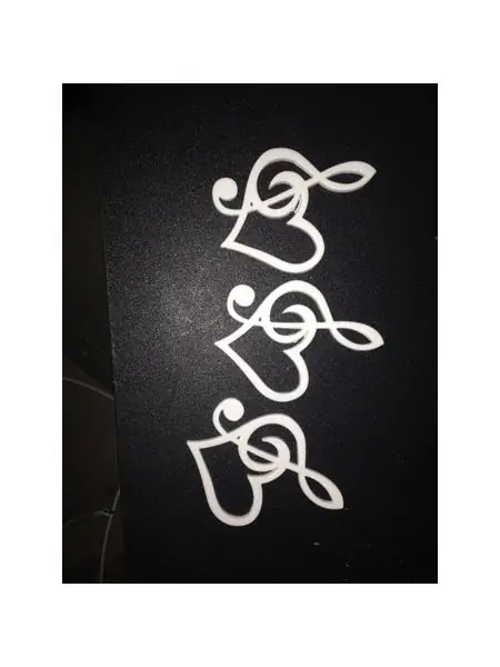 Music Note Heart