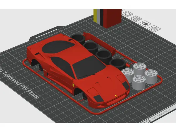 Ferrari F40 Kit card