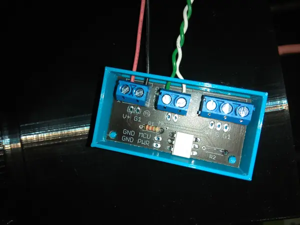 Optocoppler modul V1 case with lid