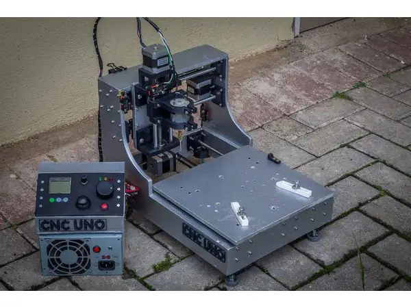 3D Printed Desktop CNC Milling Machine