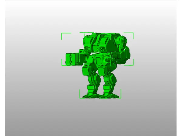 MWO Style Thanatos Battletech boardgame miniature (Outdated)