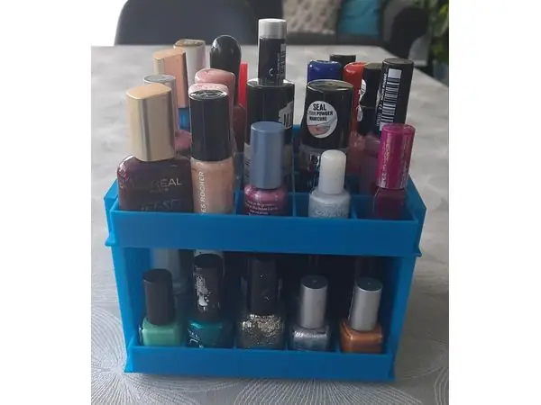 Nail polish organizer