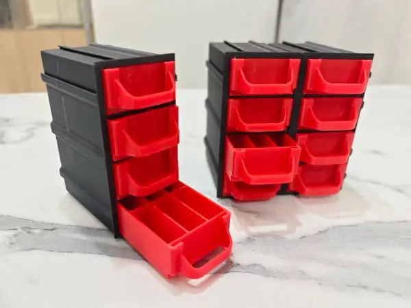 organizer for radio components