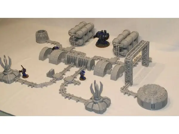 Wargaming compatible Terrain: Pipelines (28mm)