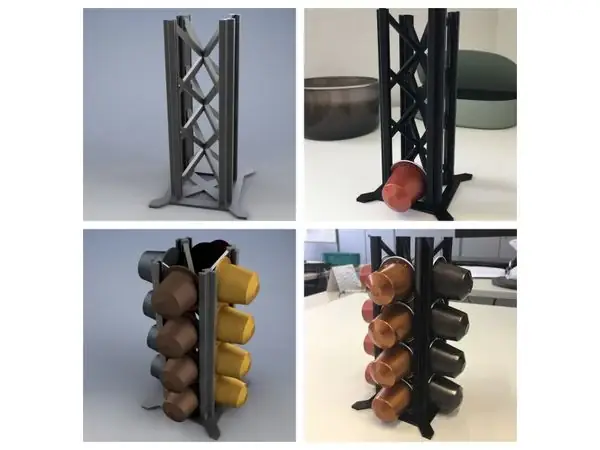 Nespresso capsule holder