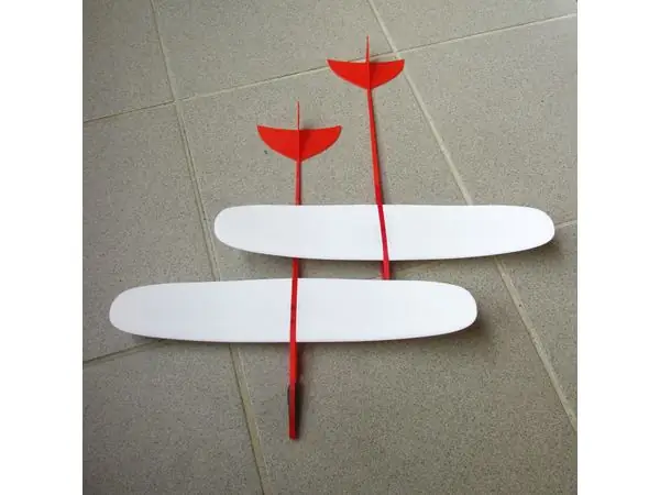 Mela. Plane model. Glider, airplane.