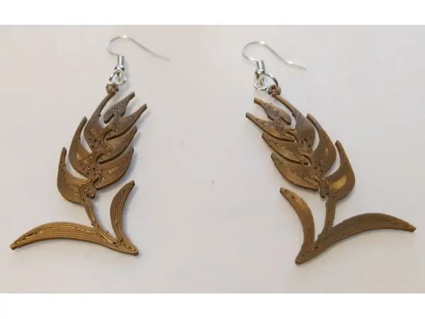 earrings wheat