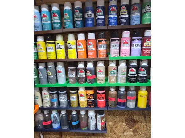 Paint  bottle holders
