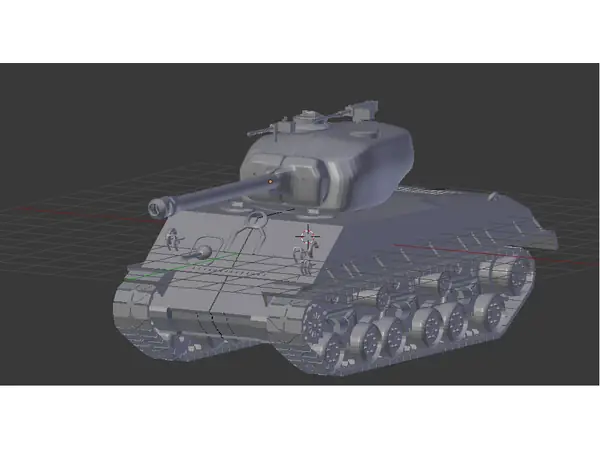 M4A3E8 Sherman Tank
