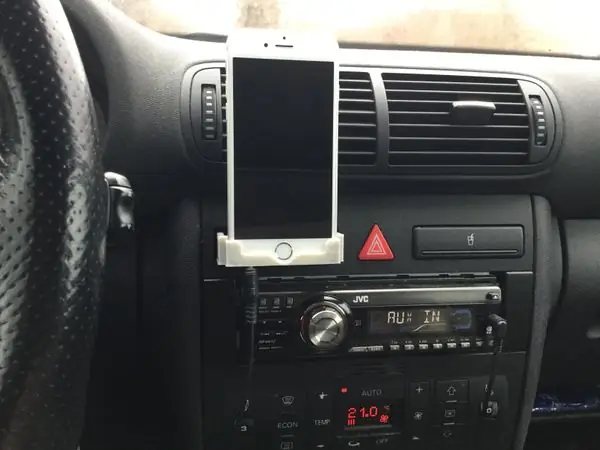 Iphone 6 and 7 mount for Audi A3 8L