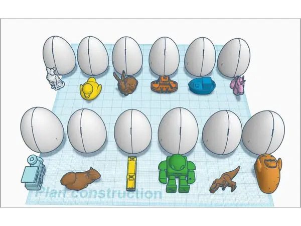 12 surprise egg (réparer)