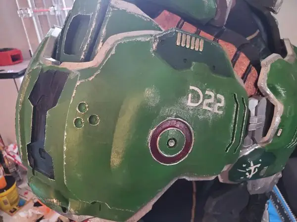 DOOM Slayer Right Shoulder Pauldron