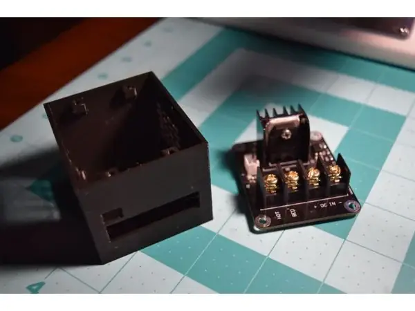 3D Printer Heated Bed Power Module Housing