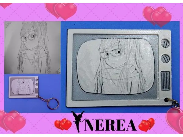 Keychain anime Nerea
