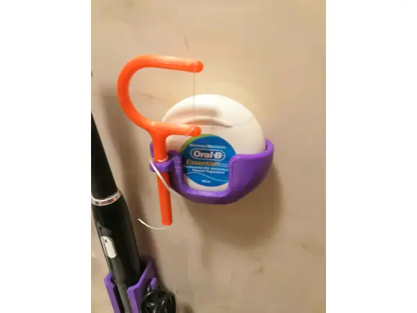 Dental Flos hanger