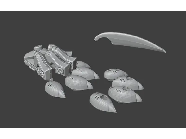 Jufufu Cosplay Claws ZZZ Zenless Zone Zero