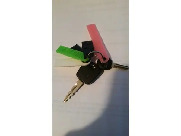 Mythbusters key chain